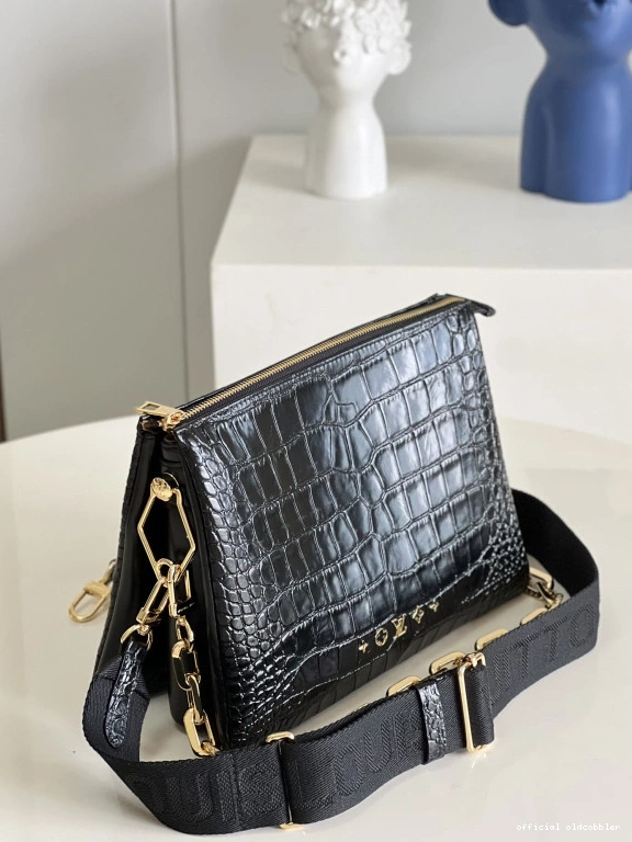 Official oldcobbler PM-26*20*12cm COUSSIN LOUIS VUITTON 0822